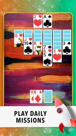 Скачать взломанную Solitaire - Card Game [Бесплатные покупки] MOD apk на Андроид