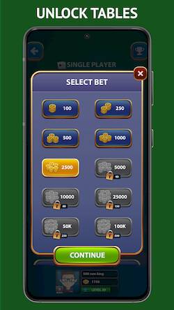 Скачать взломанную Rummy 500 : Relaxing Card Game [Много денег] MOD apk на Андроид
