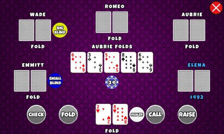 Скачать взломанную Texas Holdem Multiplayer [Много денег] MOD apk на Андроид