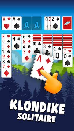 Скачать взломанную Solitaire Plus Klondike Online [Мод меню] MOD apk на Андроид