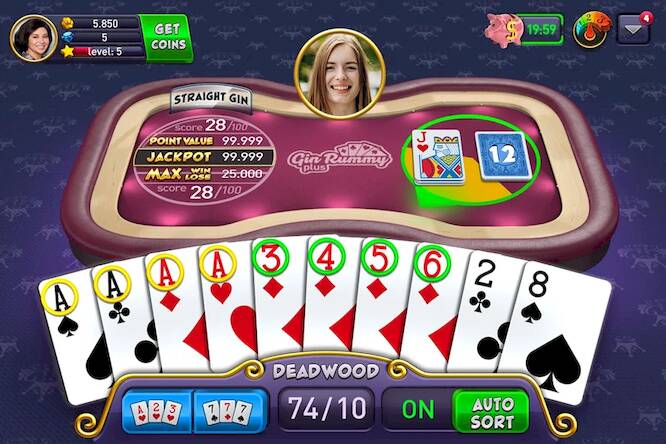 Скачать взломанную Gin Rummy Plus: Fun Card Game [Мод меню] MOD apk на Андроид