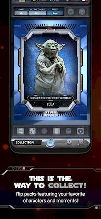 Скачать взломанную Star Wars Card Trader by Topps [Много монет] MOD apk на Андроид