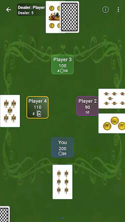 Скачать взломанную Sette e mezzo [Много денег] MOD apk на Андроид