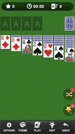 Скачать взломанную Solitaire Classic [Бесплатные покупки] MOD apk на Андроид