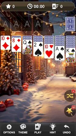 Скачать взломанную Solitaire Classic [Бесплатные покупки] MOD apk на Андроид