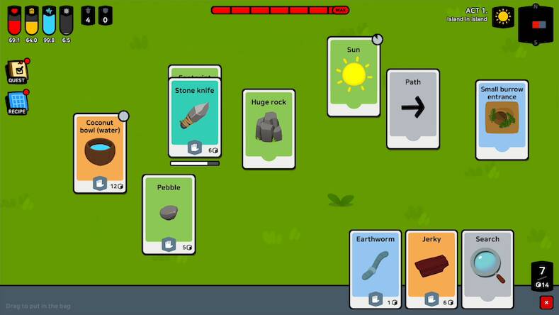 Скачать взломанную Stack Island DEMO - Escape [Много денег] MOD apk на Андроид