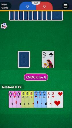 Скачать взломанную Gin Rummy - Classic Card Game [Бесплатные покупки] MOD apk на Андроид