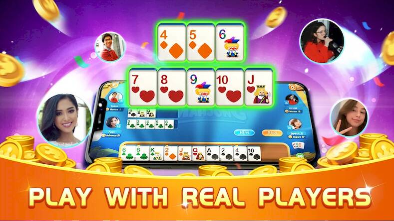 Скачать взломанную Rummy Mahjong - Online Lami [Бесплатные покупки] MOD apk на Андроид