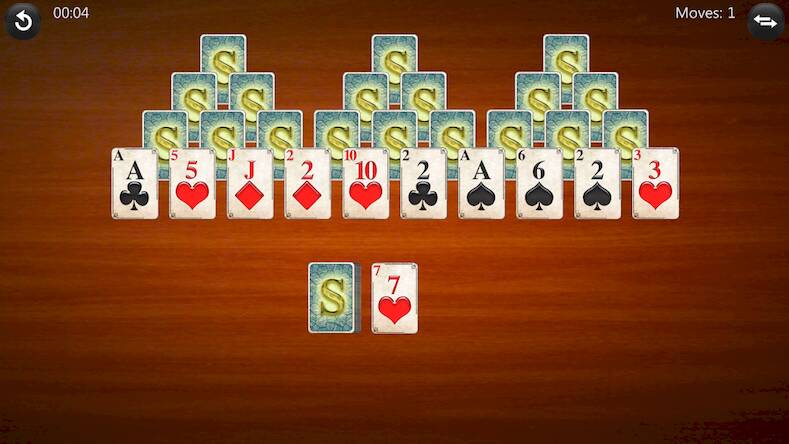 Скачать взломанную TriPeaks Solitaire [Много денег] MOD apk на Андроид