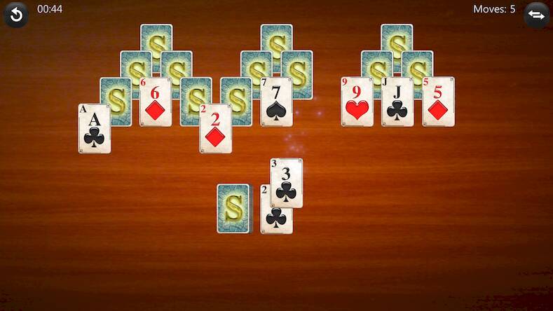Скачать взломанную TriPeaks Solitaire [Много денег] MOD apk на Андроид