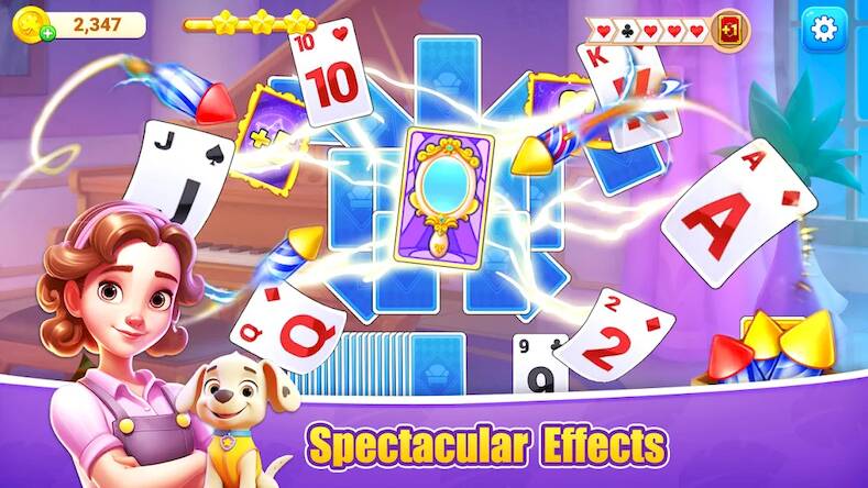 Скачать взломанную Классическая Пасьянс Панда [Мод меню] MOD apk на Андроид