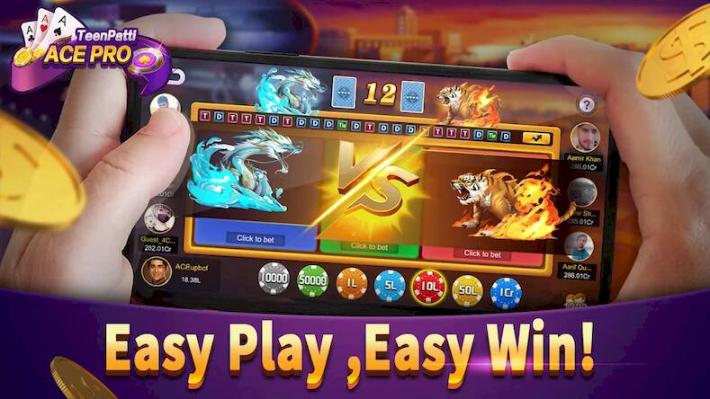 Скачать взломанную Teenpatti Ace Pro -poker,rummy [Мод меню] MOD apk на Андроид