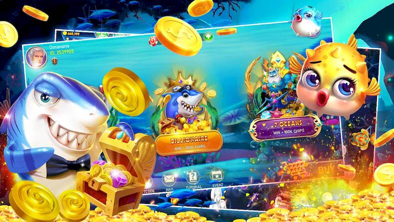 Скачать взломанную Lucky Fishing 68 [Много денег] MOD apk на Андроид