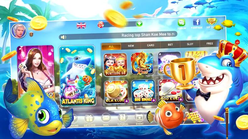 Скачать взломанную Lucky Fishing 68 [Много денег] MOD apk на Андроид