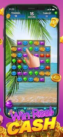 Скачать взломанную Match To Win Real Money Games [Мод меню] MOD apk на Андроид