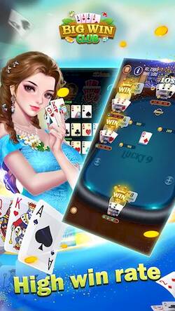 Скачать взломанную Big Win Club - Tongits Pusoy [Бесплатные покупки] MOD apk на Андроид