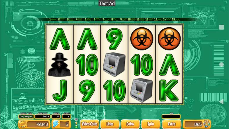 Скачать взломанную Hacker Slot [Мод меню] MOD apk на Андроид