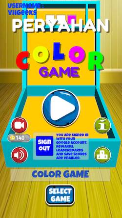 Скачать взломанную Color Game And More [Много денег] MOD apk на Андроид