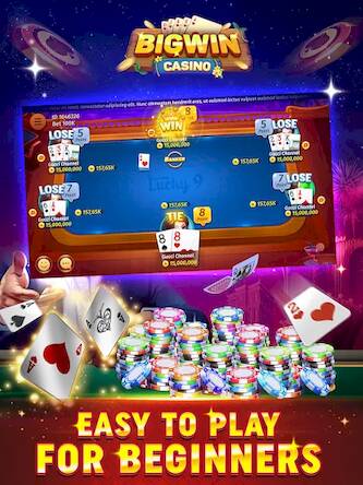 Скачать взломанную Big Win Casino - Tongits Pusoy [Много денег] MOD apk на Андроид