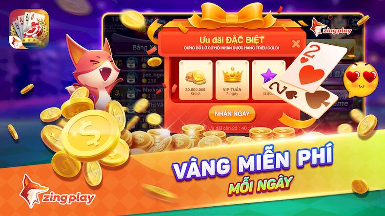 Скачать взломанную Tiến lên Miền Nam [Много монет] MOD apk на Андроид