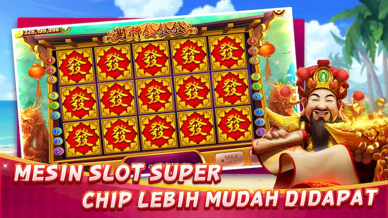 Скачать взломанную Seru Slot Bingo Gaple casino [Много монет] MOD apk на Андроид