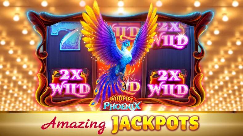 Скачать взломанную Hit it Rich! Casino Slots Game [Много денег] MOD apk на Андроид