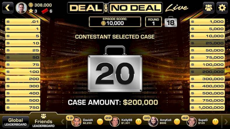 Скачать взломанную Deal Or No Deal Live [Много монет] MOD apk на Андроид