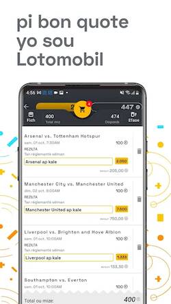Скачать взломанную Lotomobil Sports & Bolet [Мод меню] MOD apk на Андроид