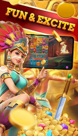 Скачать взломанную Golden Slots 777 [Много денег] MOD apk на Андроид