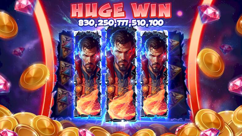 Скачать взломанную Casino Craze: online slots 777 [Мод меню] MOD apk на Андроид