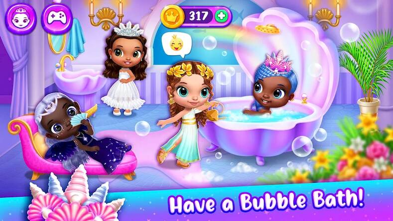 Скачать взломанную Princesses - Enchanted Castle [Много денег] MOD apk на Андроид