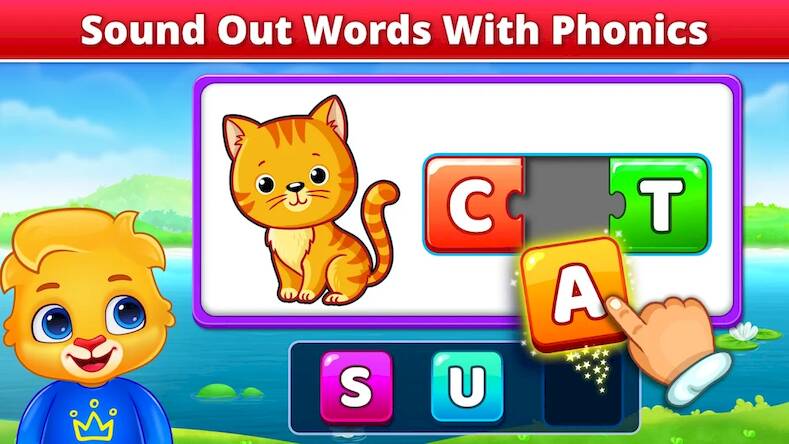 Скачать взломанную Spelling & Phonics: Kids Games [Много монет] MOD apk на Андроид