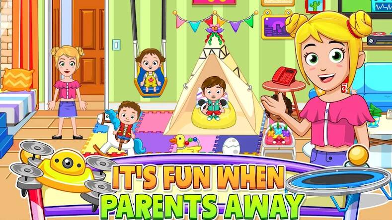 Скачать взломанную My City : Babysitter [Мод меню] MOD apk на Андроид