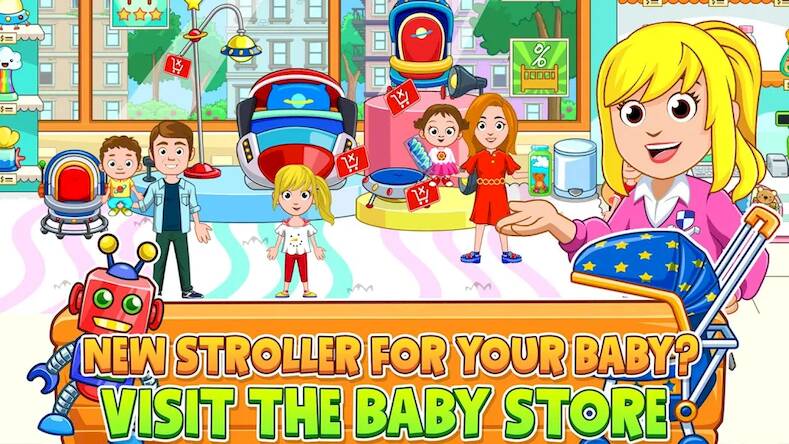 Скачать взломанную My City : Babysitter [Мод меню] MOD apk на Андроид
