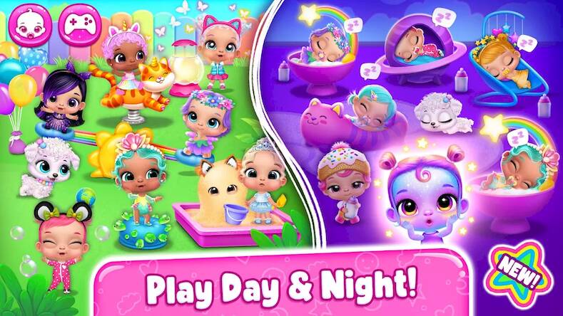 Скачать взломанную Giggle Babies - Toddler Care [Мод меню] MOD apk на Андроид