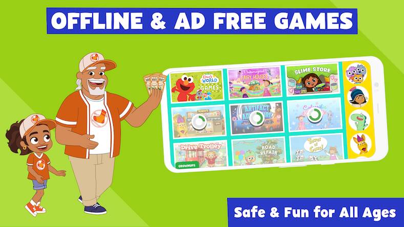 Скачать взломанную PBS KIDS Games [Много денег] MOD apk на Андроид