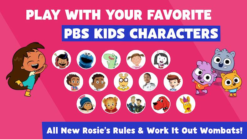 Скачать взломанную PBS KIDS Games [Много денег] MOD apk на Андроид