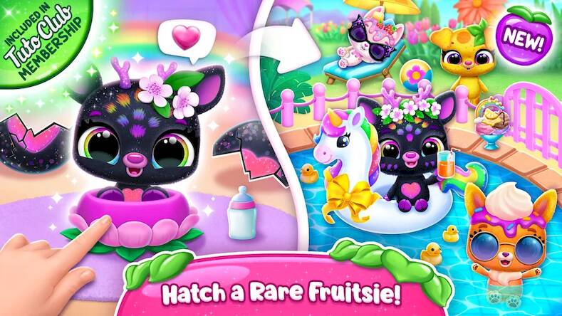 Скачать взломанную Fruitsies - Питомцы-друзья [Много денег] MOD apk на Андроид