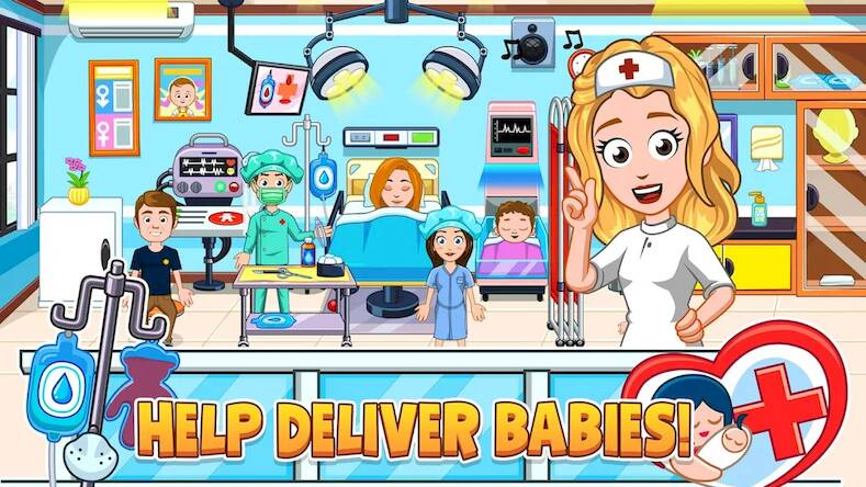 Скачать взломанную My City : Newborn baby [Много монет] MOD apk на Андроид