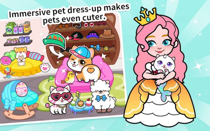 Скачать взломанную Paper Princess's Dream Castle [Много денег] MOD apk на Андроид