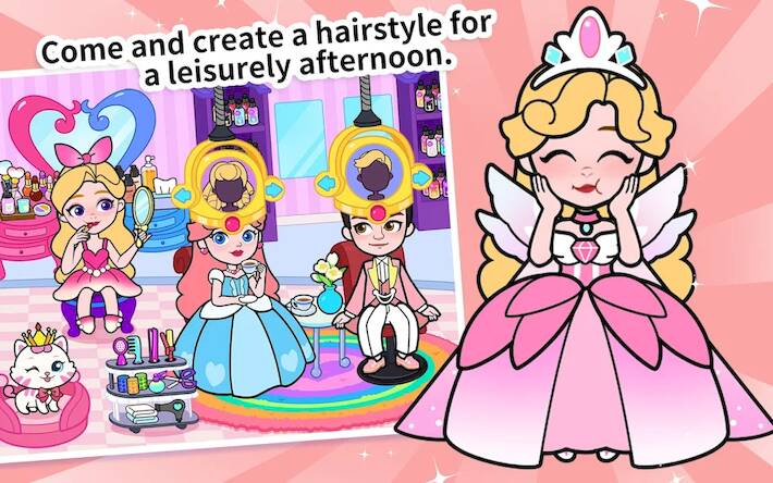 Скачать взломанную Paper Princess's Dream Castle [Много денег] MOD apk на Андроид