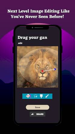 Скачать взломанную Drag Your Gan AI 2: DragGan 3D [Много денег] MOD apk на Андроид
