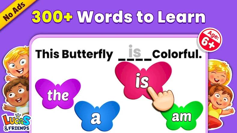 Скачать взломанную Learn to Read: Kids Games [Мод меню] MOD apk на Андроид