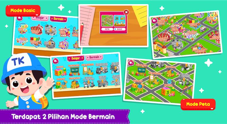 Скачать взломанную Aplikasi Belajar TK dan PAUD [Бесплатные покупки] MOD apk на Андроид