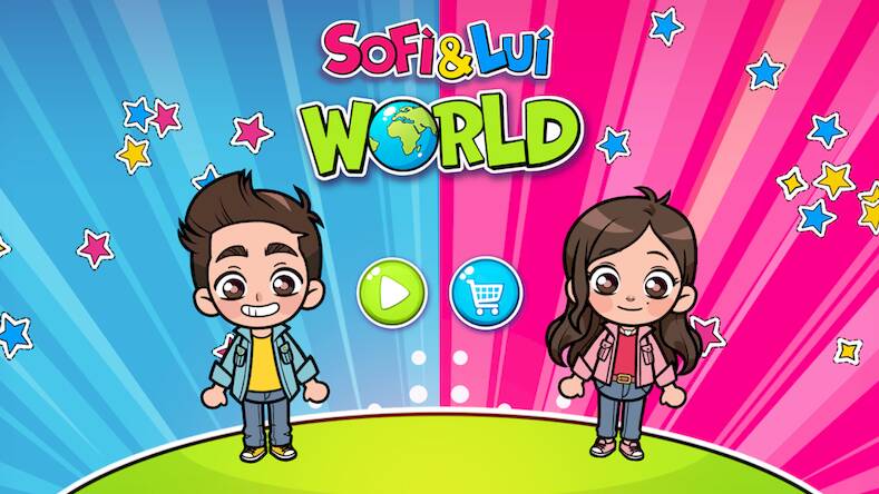 Скачать взломанную Sofì & Luì World [Много монет] MOD apk на Андроид
