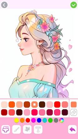 Скачать взломанную Princess Coloring:Drawing Game [Мод меню] MOD apk на Андроид