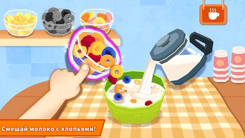 Скачать взломанную Пригот. завтрака с мал. пандой [Мод меню] MOD apk на Андроид