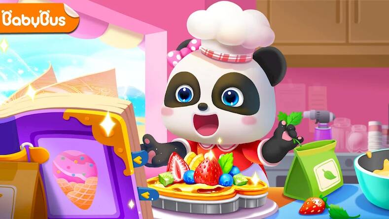 Скачать взломанную Фургончик панды с мороженым [Бесплатные покупки] MOD apk на Андроид