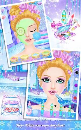 Скачать взломанную Princess Salon: Frozen Party [Бесплатные покупки] MOD apk на Андроид
