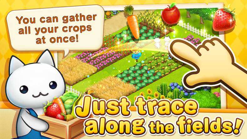 Скачать взломанную Meow Meow Star Acres [Бесплатные покупки] MOD apk на Андроид